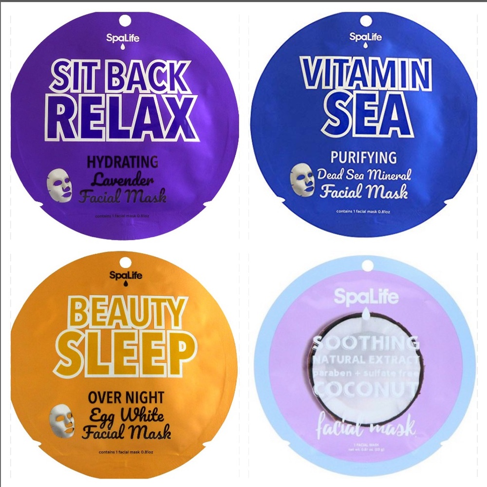 SpaLife facial masks